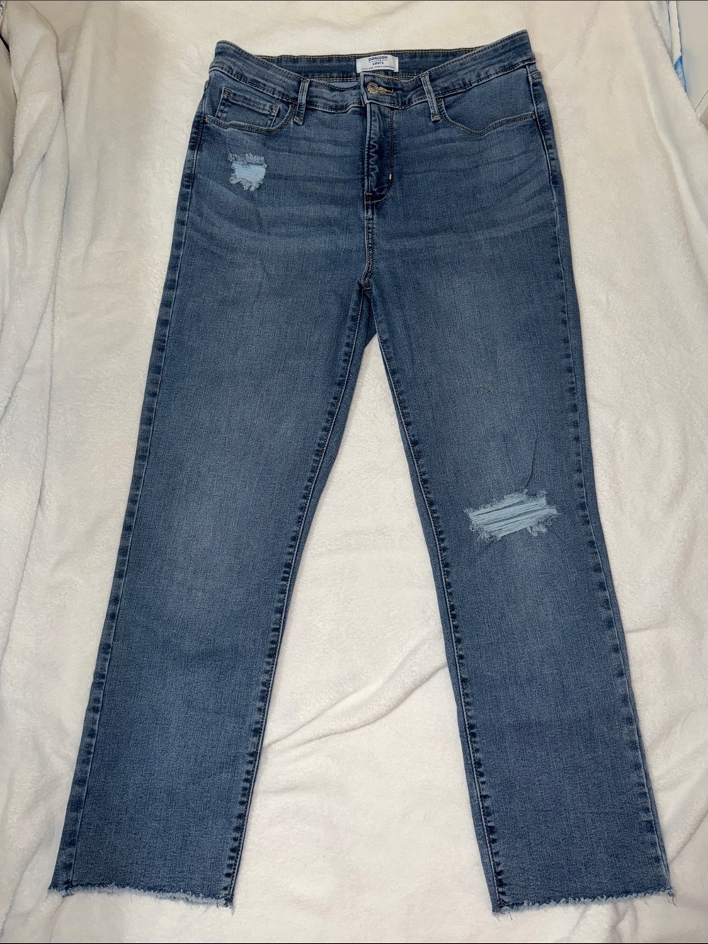 Denizen from Levi’s High Rise Ankle straight jeans 10 w30
